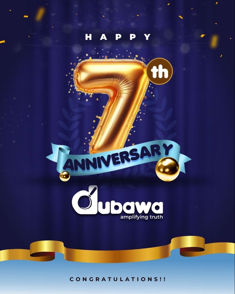 It’s been 7 years of impactful existence! <a href="/DubawaFacts/">Dubawa</a>  cheers to more!