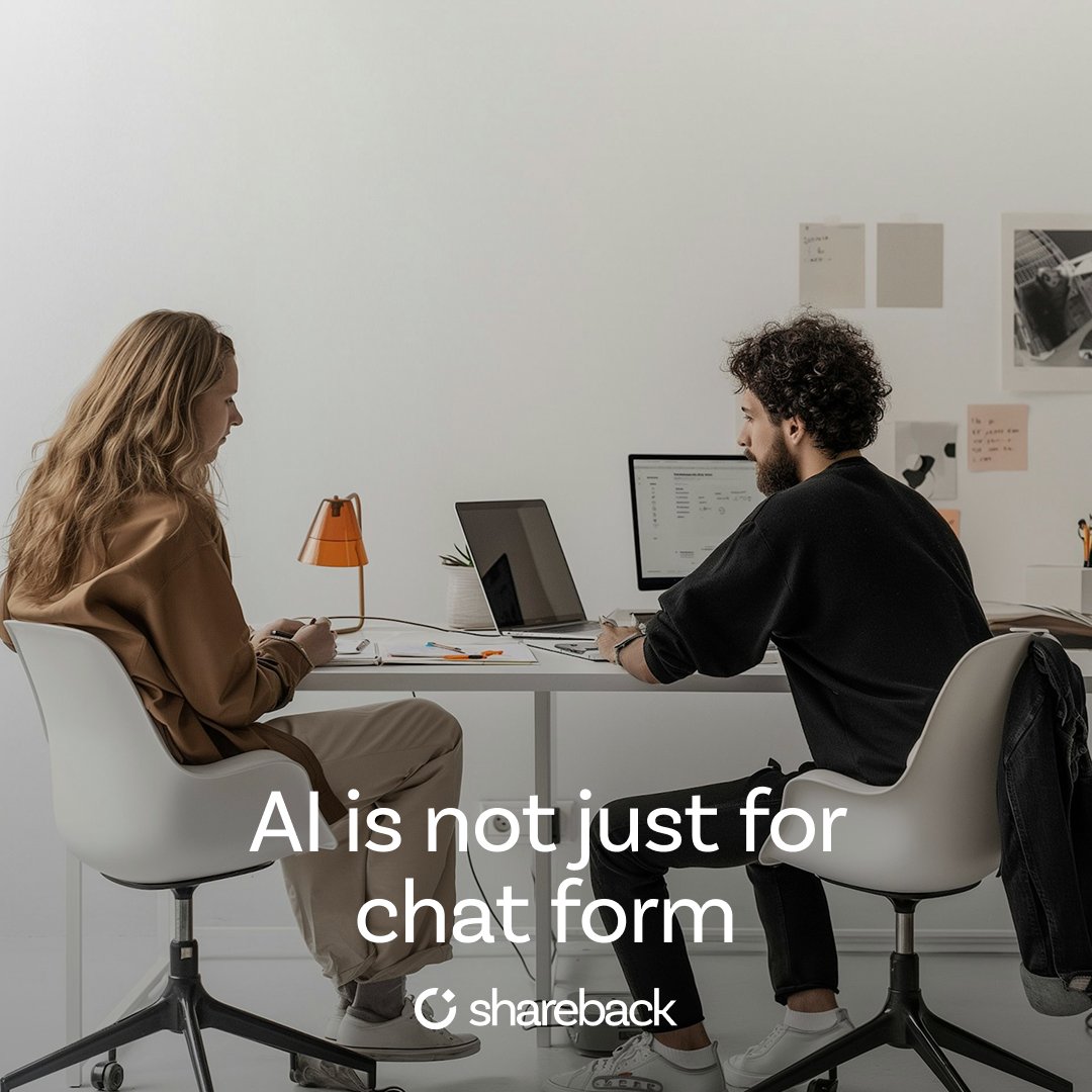 shareback_hq's tweet photo. The time has come to move beyond the chat https://t.co/gmvZokgGe4