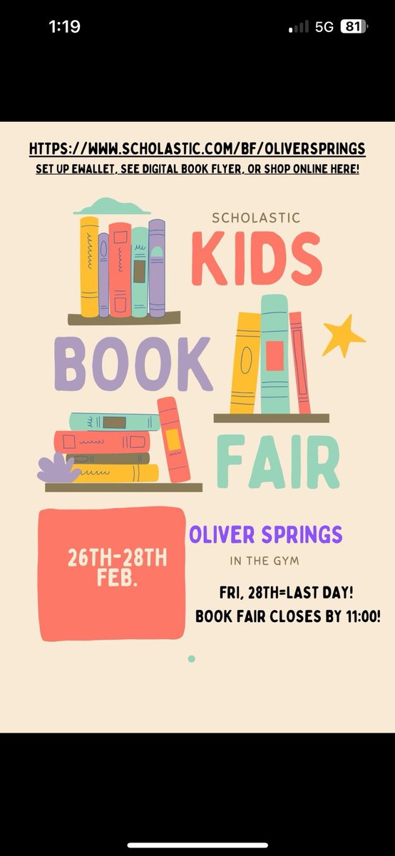 Oliver Springs Elementary (@oliverspringsvb) on Twitter photo 