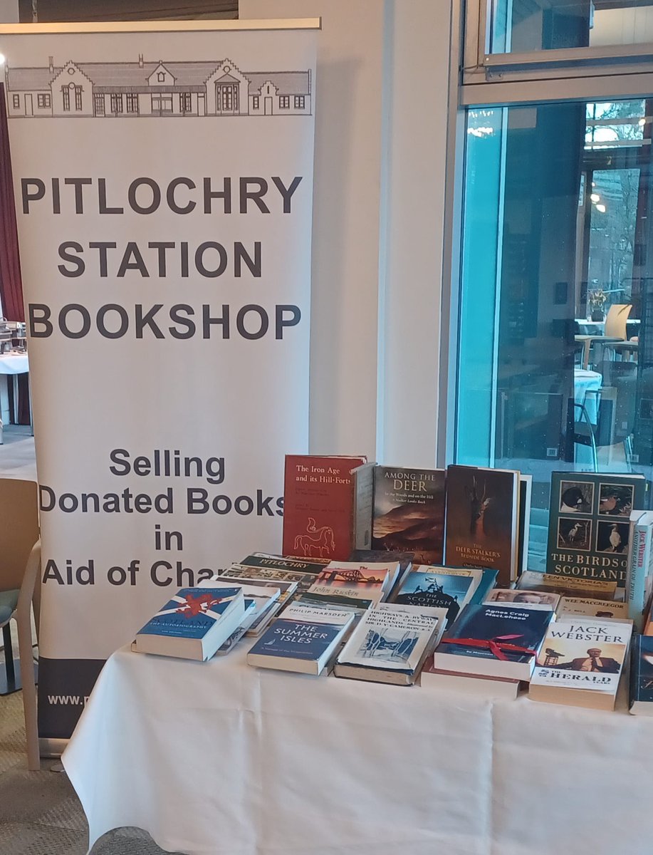 The Pitlochry Station Bookshop (@bookshopstation) on Twitter photo All set up for tomorrow! Our pop-up shop <a href="/pitlochryft/">Pitlochry Festival Theatre</a> for the glorious Winter Words Festival with <a href="/Alan_Cumming_OB/">Alan Cumming OBE</a> All set up for tomorrow! Our pop-up shop <a href="/pitlochryft/">Pitlochry Festival Theatre</a> for the glorious Winter Words Festival with <a href="/Alan_Cumming_OB/">Alan Cumming OBE</a>