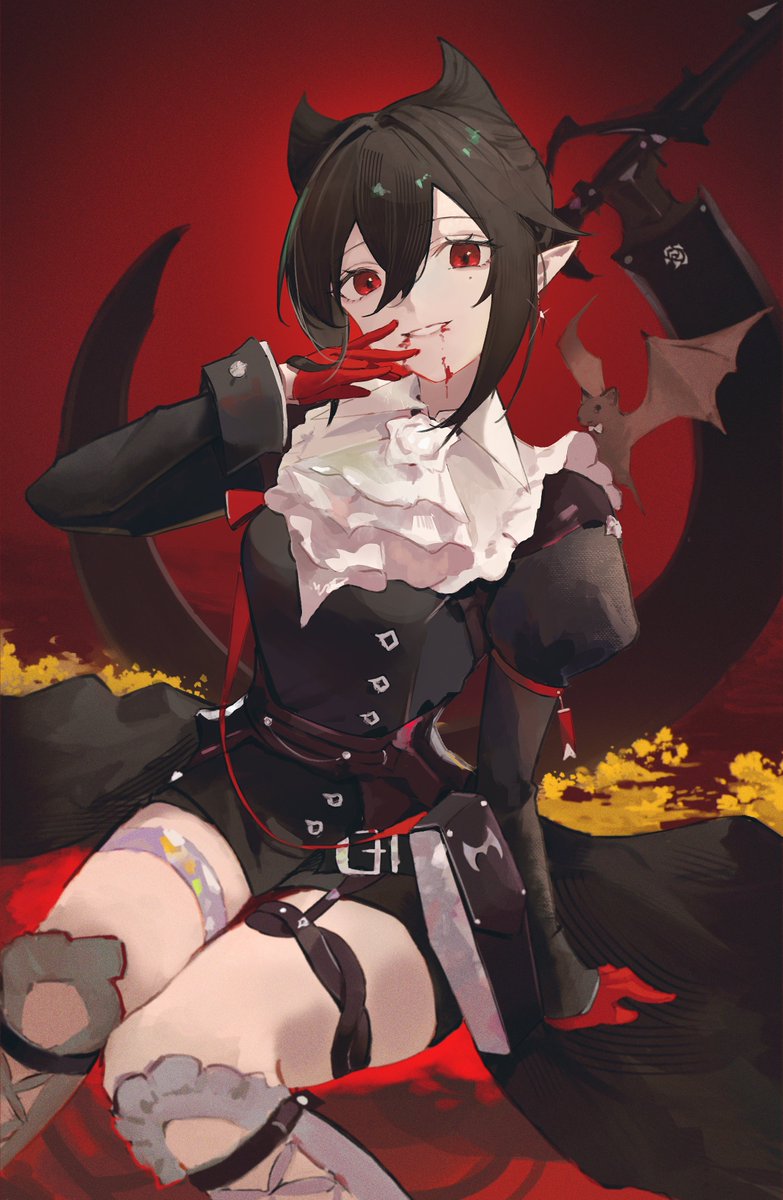 「Entelechia  #Arknights 」|Emaのイラスト