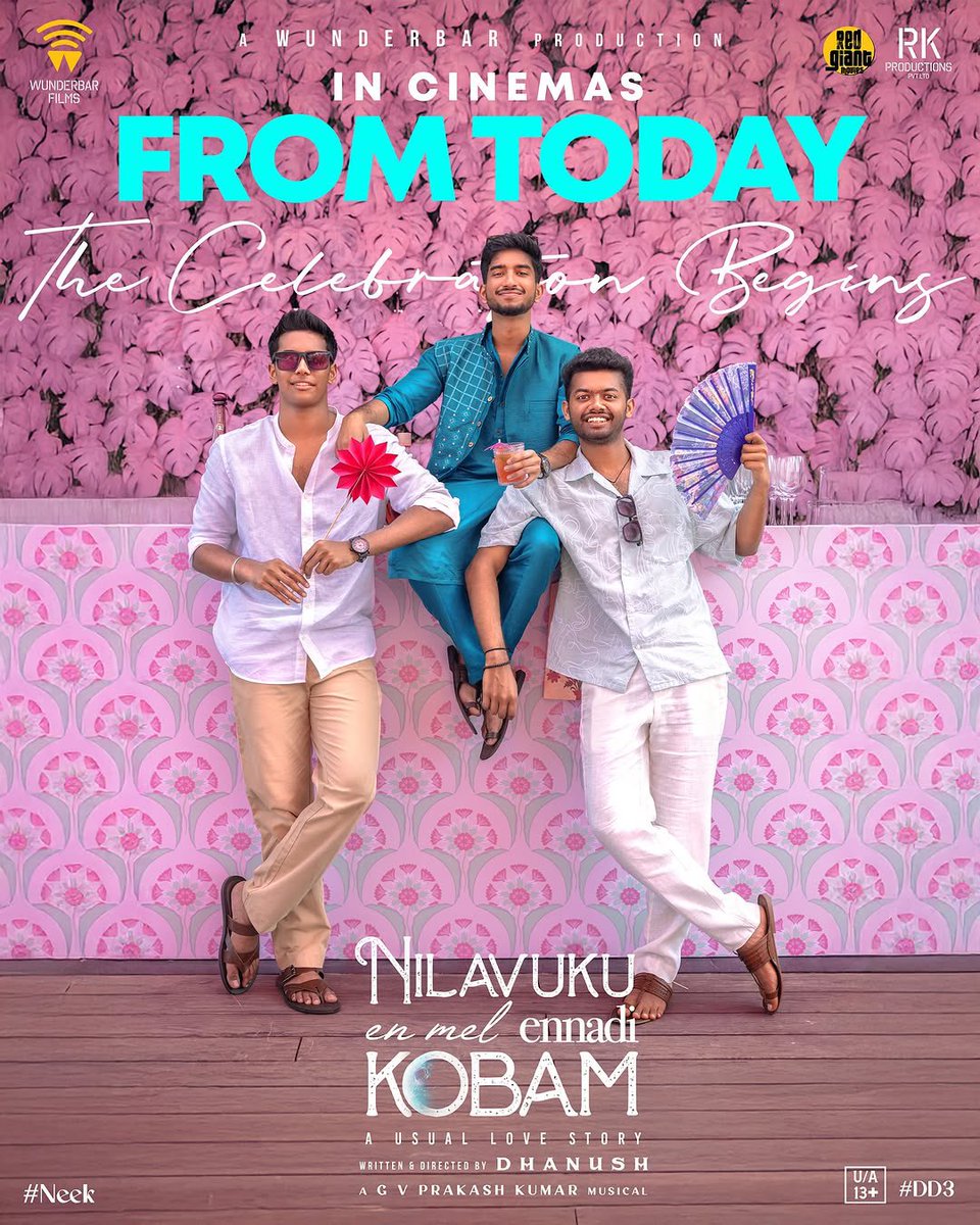 Keerthy Suresh (@keerthyofficial) on Twitter photo Just watched #NEEK, What a fresh and light film this is !! Yet again <a href="/dhanushkaraja/">Unfollw dhanushkaraj</a> sir, you’ve created something new with your Midas touch. It was so lovely to watch all these actors on screen ! 🤩🥰
#Pavish You remind me of Dhanush sir right from your smile to your actions and Just watched #NEEK, What a fresh and light film this is !! Yet again <a href="/dhanushkaraja/">Unfollw dhanushkaraj</a> sir, you’ve created something new with your Midas touch. It was so lovely to watch all these actors on screen ! 🤩🥰
#Pavish You remind me of Dhanush sir right from your smile to your actions and