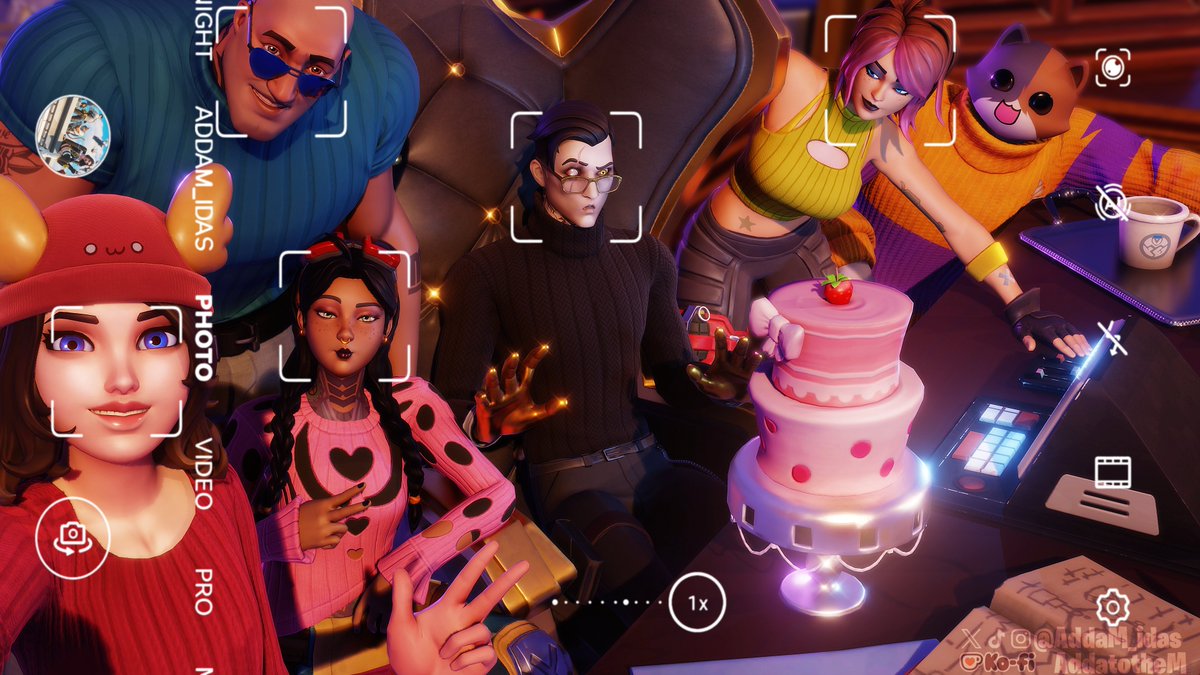 AddaM_idas's tweet photo. "We finally did it! We took boss by surprise haha! He was buried in so much work that he forgot what day is today. But we are here to remind him. Happy Birthday to the best family of agents!"

Another year added of loving these goobers!

Happy Anniversary Chapter 2 Season 2! 🫶 https://t.co/2Of93TFkFu