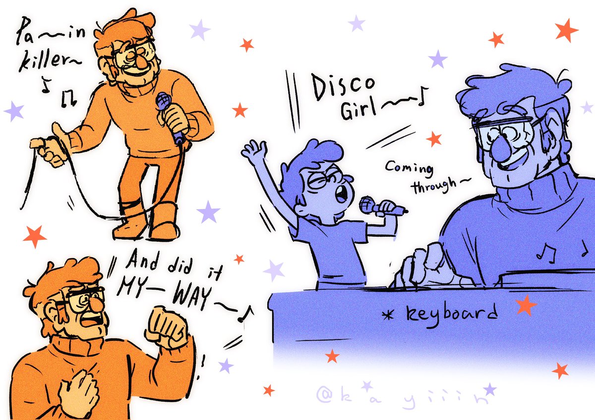 One can dance and one can sing #gravityfalls