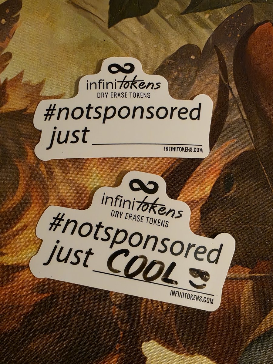 InfiniTokens Dry Erase Tokens 🟦☁️ tweet media
