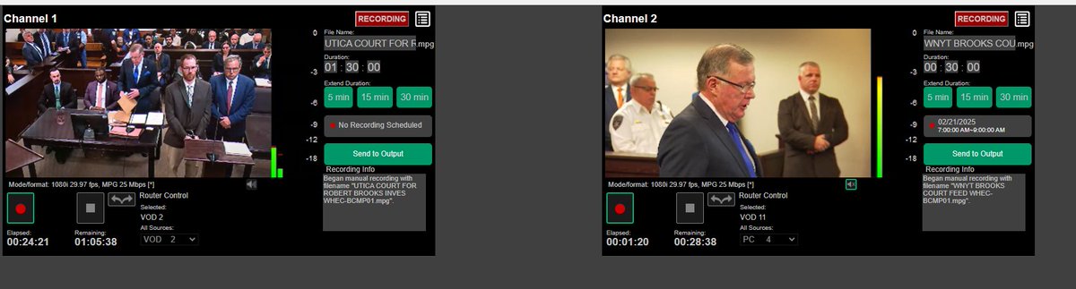 3 corrections officers have been arraigned so far and all 3 are charged w/Murder 2nd in the death of Robert Brooks. All 3 have made bond which drew reactions from people in the Utica courtroom. 
That's special prosecutor William Fitzpatrick on the right. More to come. <a href="/news10nbc/">News10NBC</a>