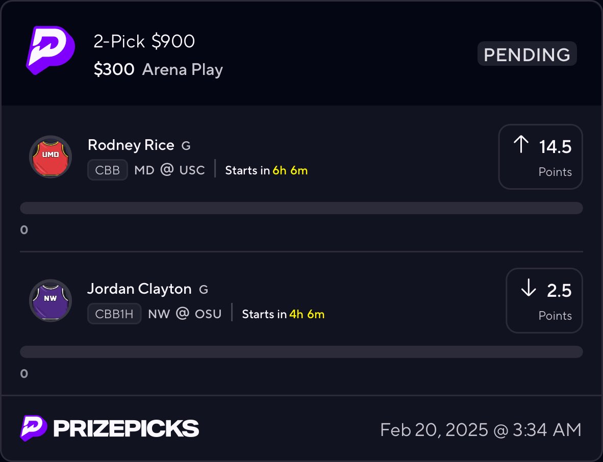 WINNING DAILY!! WHOEVER LIKES THIS AND IS FOLLOWING ME WHEN IT HITS ILL SEND ONE PERSON $50!!!  Copy my PrizePicks lineup using this link: 
prizepicks.onelink.me/gCQS/shareEntr… #fyp #sports #betting #like #follow