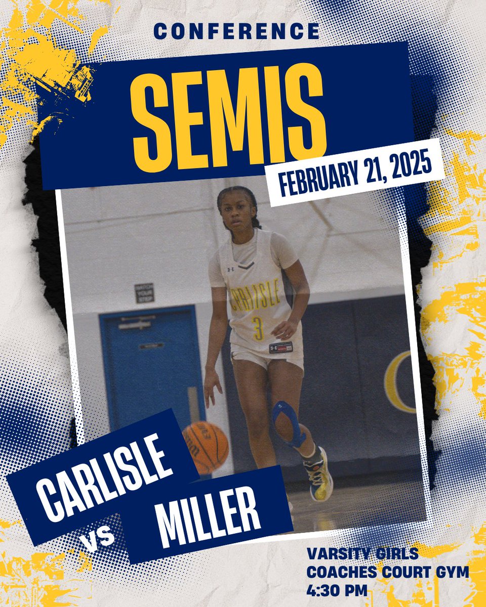 Our Varsity Girls Basketball team is competing in the conference semifinals tomorrow at 4:30 PM! 💪🔥 They'll be battling it out at home in the Coaches Court gym against Miller School of Albemarle.

📍 Where: Coaches Court Gym
⏰ When: Tomorrow at 4:30 PM

Let’s go, Chiefs! 🏀💙
