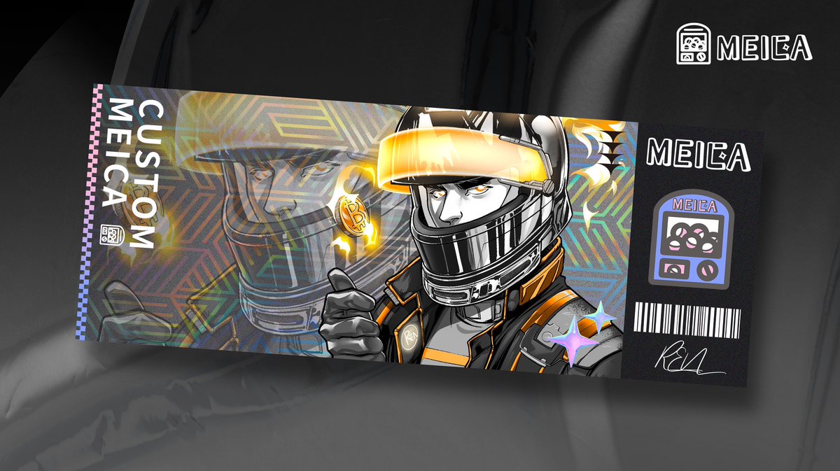 Thanks to the <a href="/MEICA_LAB/">MEICA</a> team for selecting me for this ticket that will be redeemed for a custom.

Check this project out if you haven't, positive vibes and great sneakpeaks!