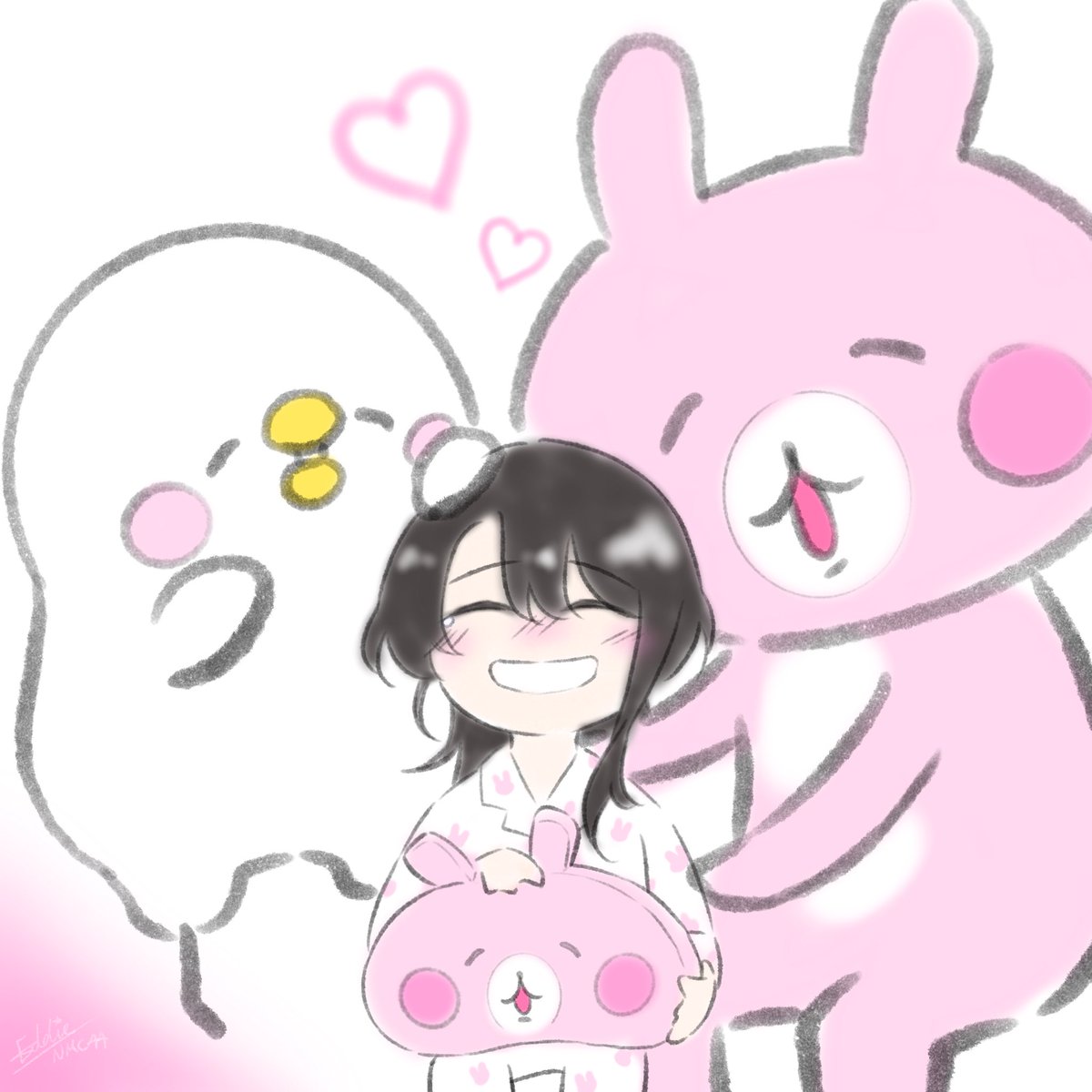 Eddie_NMC44's tweet photo. 安慰
#nmc44art
Piske&Usagi, kanahei_animals https://t.co/1jXQJvNby0
