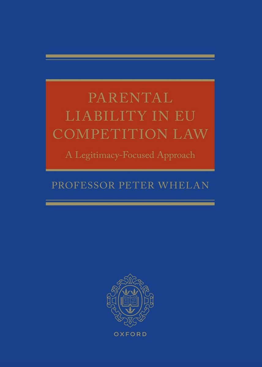 Common Market Law Review (@cmlrev) on Twitter photo In the February issue: <a href="/AKalintiri/">Andriani Kalintiri</a> (<a href="/KingsCollegeLon/">King's College London</a> | <a href="/KCL_Law/">The Dickson Poon School of Law</a>) reviews “Parental Liability in EU Competition Law: A Legitimacy-Focused Approach” by <a href="/DrPeterWhelan/">Peter Whelan</a> (<a href="/UniversityLeeds/">University of Leeds</a>), published by <a href="/OxUniPress/">Oxford University Press</a>
kluwerlawonline.com/journalarticle… In the February issue: <a href="/AKalintiri/">Andriani Kalintiri</a> (<a href="/KingsCollegeLon/">King's College London</a> | <a href="/KCL_Law/">The Dickson Poon School of Law</a>) reviews “Parental Liability in EU Competition Law: A Legitimacy-Focused Approach” by <a href="/DrPeterWhelan/">Peter Whelan</a> (<a href="/UniversityLeeds/">University of Leeds</a>), published by <a href="/OxUniPress/">Oxford University Press</a>
kluwerlawonline.com/journalarticle…