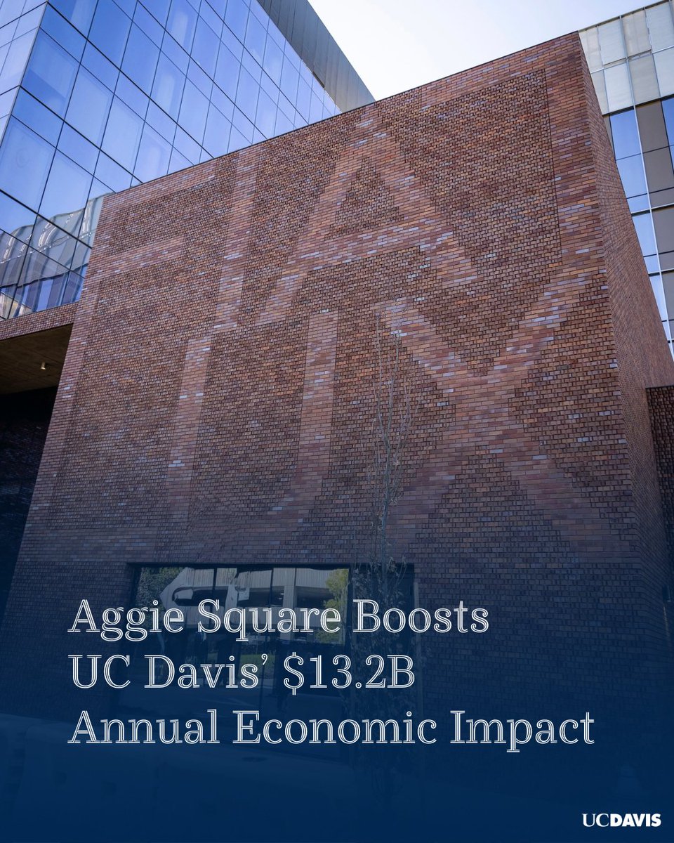 UC Davis (@ucdavis) on Twitter photo .<a href="/UCDAggieSquare/">UC Davis Aggie Square</a>, the innovation district that opens its first phase on the university’s Sacramento campus in May, is expected to generate about $500M in regional economic output and support 3,200 jobs annually when all phases are fully built. Read more: ucdav.is/4i8e1Hn .<a href="/UCDAggieSquare/">UC Davis Aggie Square</a>, the innovation district that opens its first phase on the university’s Sacramento campus in May, is expected to generate about $500M in regional economic output and support 3,200 jobs annually when all phases are fully built. Read more: ucdav.is/4i8e1Hn