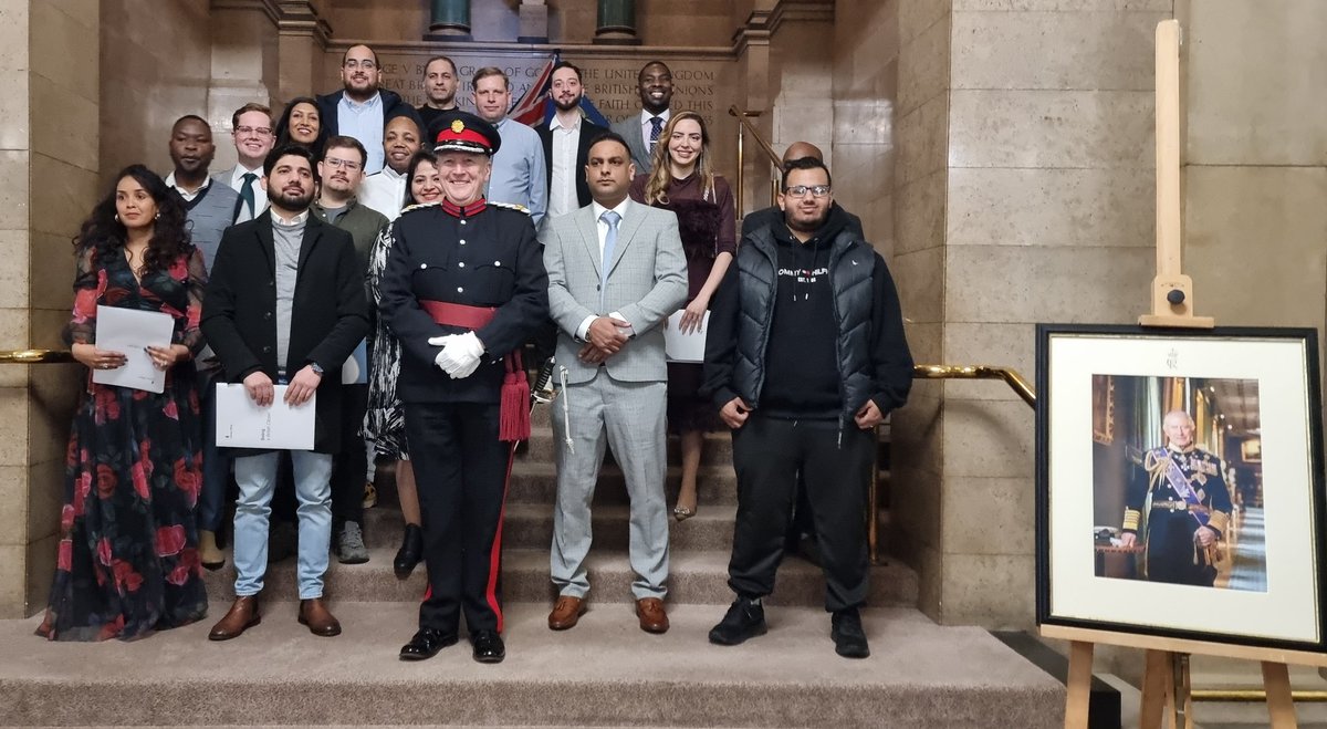 Jon Hammond DL (@jonhammondtweet) on Twitter photo A lovely morning welcoming the latest British Citizens to Leeds on behalf of <a href="/LordLtWY/">Ed Anderson, Lord Lieutenant of West Yorkshire</a> with the great registrars Tara and Ruth from <a href="/CityofLeeds/">City of Leeds</a>. An honour to chat to them and present their #citizenship certificates. A lovely morning welcoming the latest British Citizens to Leeds on behalf of <a href="/LordLtWY/">Ed Anderson, Lord Lieutenant of West Yorkshire</a> with the great registrars Tara and Ruth from <a href="/CityofLeeds/">City of Leeds</a>. An honour to chat to them and present their #citizenship certificates.