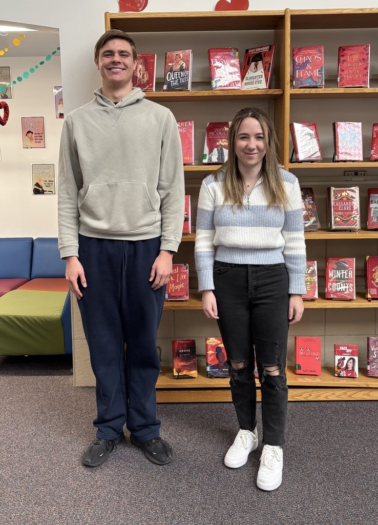 Congratulations to the February Bulldogs of the Month!!!
Keagan Hartman and Marisa Pfeifer