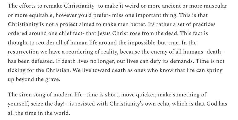 Digitalliturgy's tweet photo. Kirsten Sanders begins her latest Substack piece with two of the best paragraphs I've read in a long, long time. https://t.co/hhA523UQKf