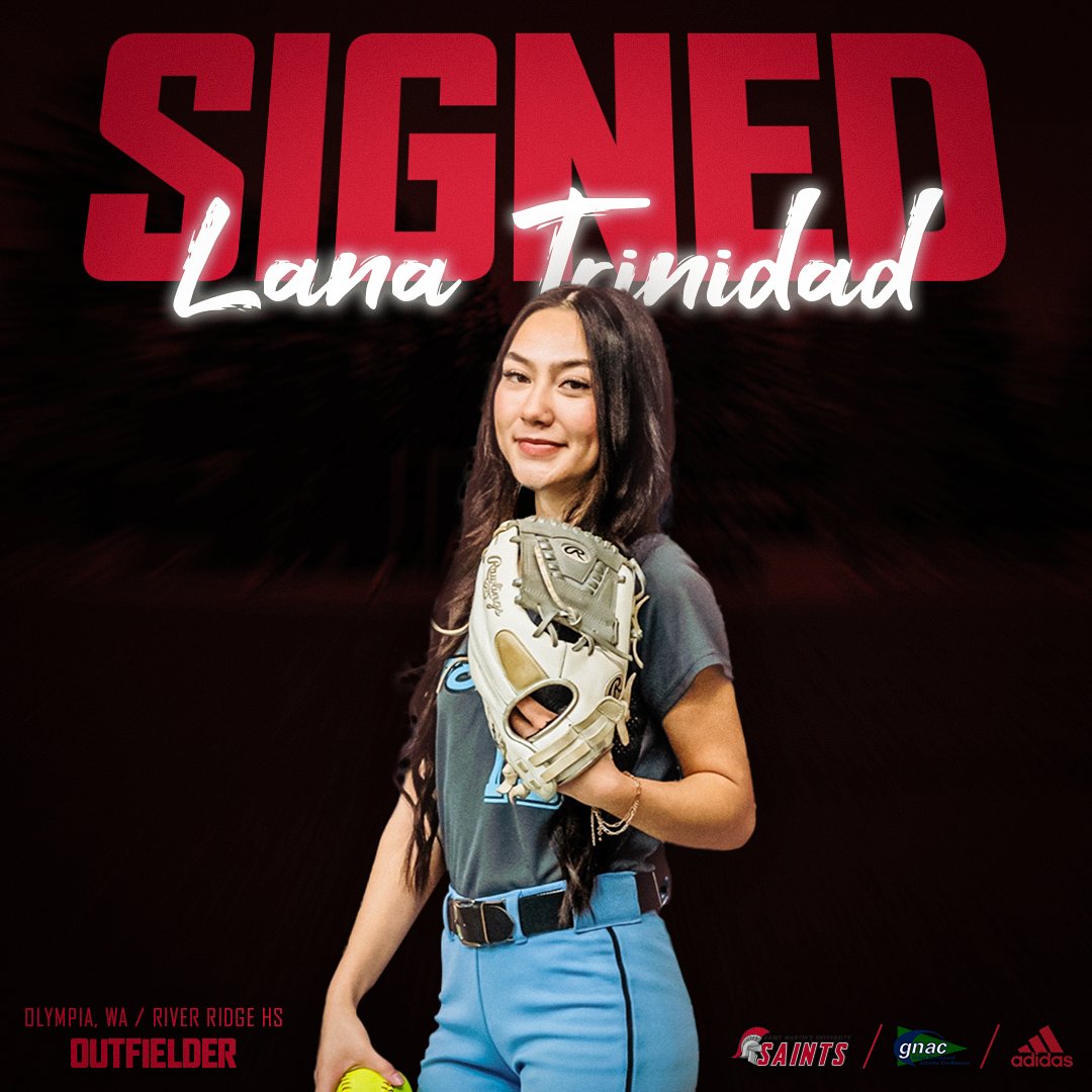 SIGNED 🖋️

Local star outfielder Lana Trinidad will be joining the Saints softball squad for the 2025-2026 season!  

#SaintsStrong 🗡️ / 🥎