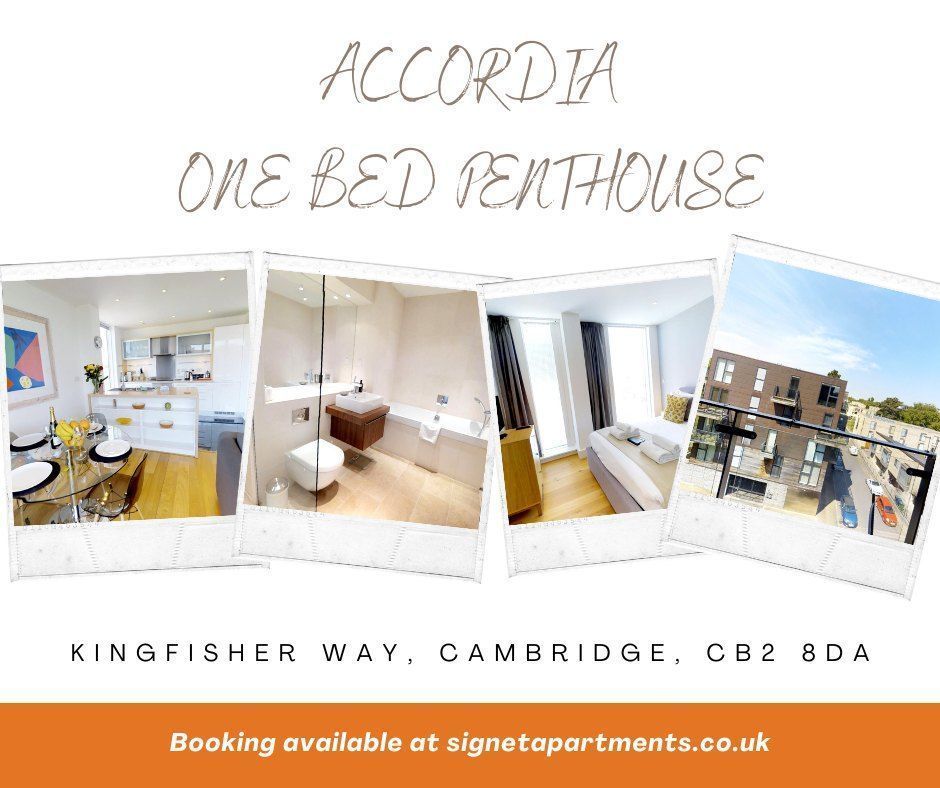 Explore our Accordia Penthouse suite, bookable at buff.ly/40Yi4yM. This luxurious one-bedroom Penthouse, celebrated for its openness and light, won the UK Property Design Award and the RIBA Stirling Prize for Architecture in 2008.