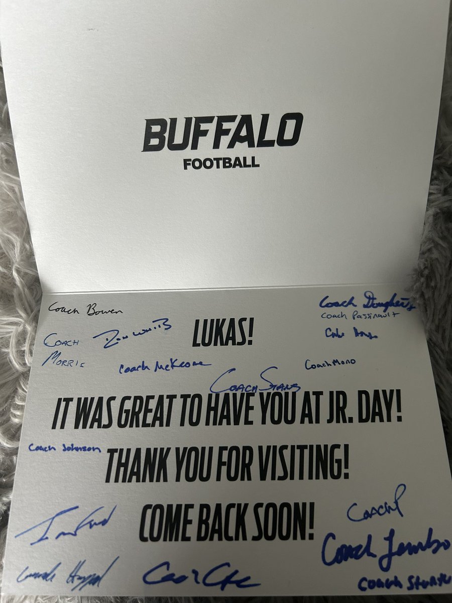 Lukas Boman c/o 2026 (@lukas_boman) on Twitter photo Thank you <a href="/UBFootball/">UB Football</a> for the mail, had a great junior day visit, can’t wait to be back and learn more about UB football. <a href="/Pete_Lembo/">Pete Lembo</a> <a href="/CoachBDoc/">Brian Dougherty</a> <a href="/coach_cope/">Holman Copeland</a> Thank you <a href="/UBFootball/">UB Football</a> for the mail, had a great junior day visit, can’t wait to be back and learn more about UB football. <a href="/Pete_Lembo/">Pete Lembo</a> <a href="/CoachBDoc/">Brian Dougherty</a> <a href="/coach_cope/">Holman Copeland</a>