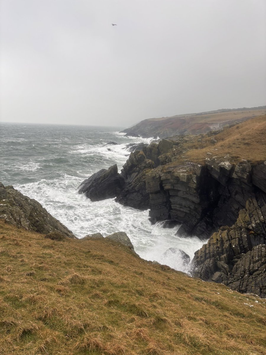 ManxShepherdess's tweet image. Amazing #spume yesterday. It wasn’t incredibly rough or windy but the perhaps the wind direction and temperature were just right 🤷🏼‍♀️
#isleofman