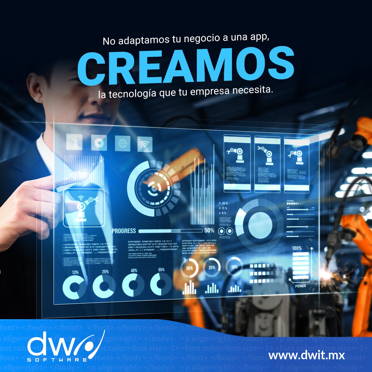 software_dw's tweet image. ¿Por qué conformarte con una app limitada cuando puedes tener software a la medida? 💻✨ En #DWSoftware diseñamos soluciones 100% adaptadas a tu negocio. ¡Transforma tu TI hoy! #DesarrolloDeSoftware #SolucionesTI #Innovación