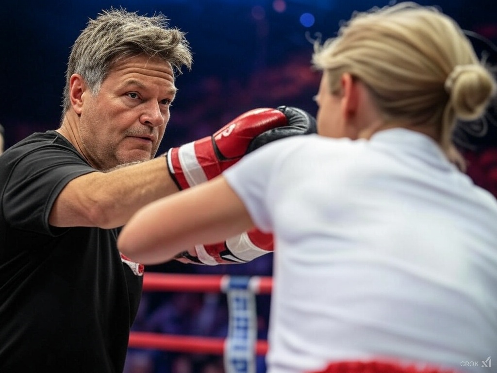Zeit für richtigen Wahlkampf!🐳
#Habeck #vs #Weidel