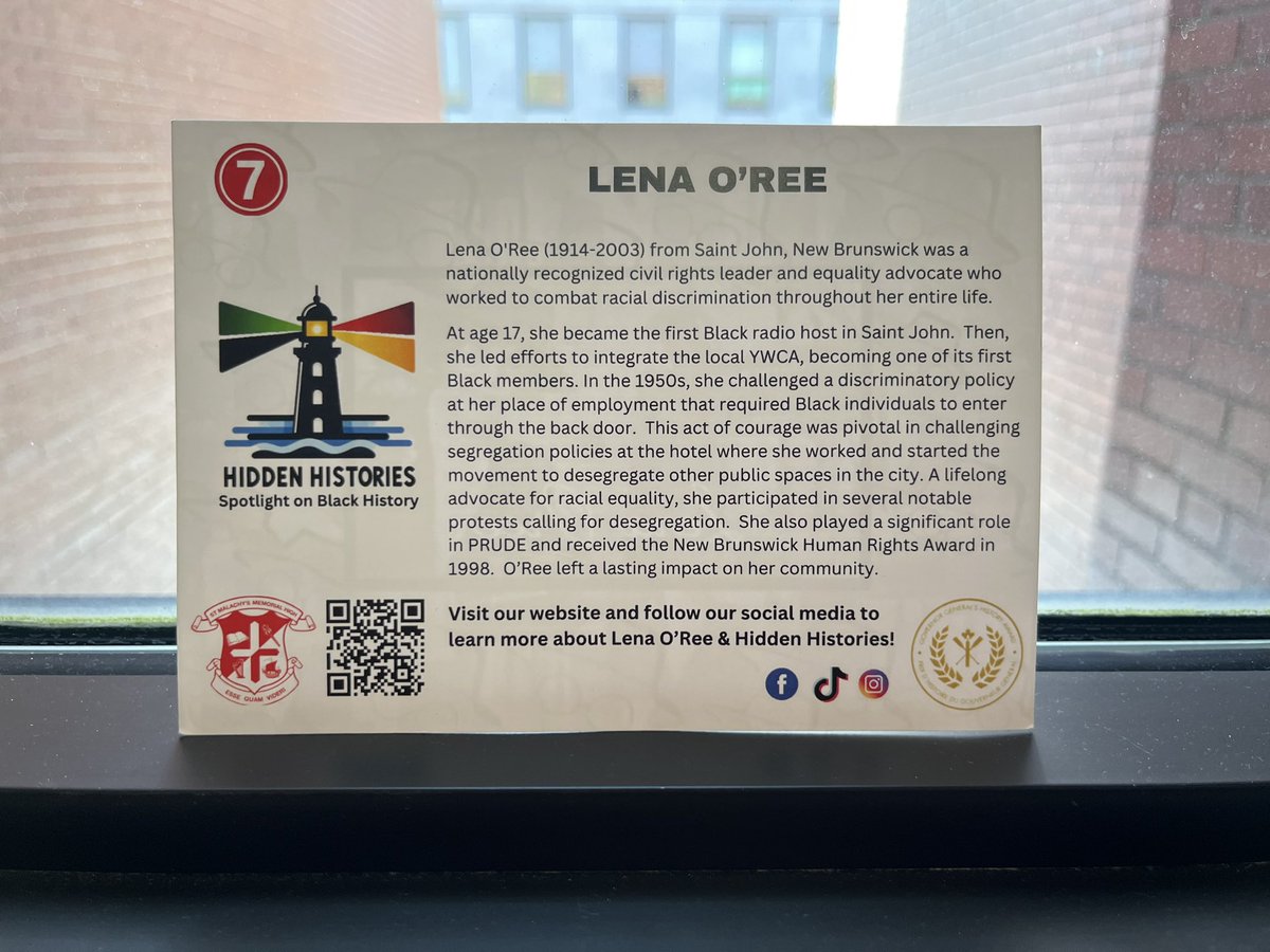 Saints are learning about local social justice advocate Ms. Lena O’Ree with Ms Shea’s incredible Hidden Histories project spotlighting Black History. The student research and art is amazing! Find the other 10 cards at STM and in the community! SDG10 Reducing Inequalities
