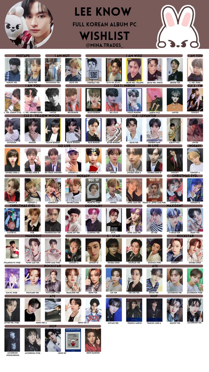 minatradess's tweet photo. Stray Kids - Lee Know Full POB (PC sized) Template. Link in my bio to download it with better quali ~ https://t.co/C6QItgdTwe
