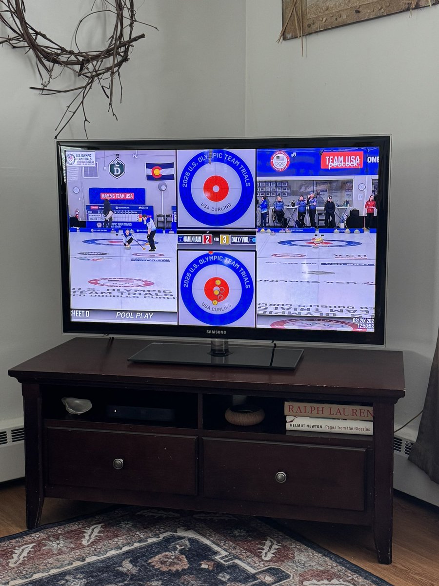Watching <a href="/TeamUSA/">Team USA</a> <a href="/usacurl/">USA Curling</a> on <a href="/peacock/">Peacock</a> 🇺🇸 🥌