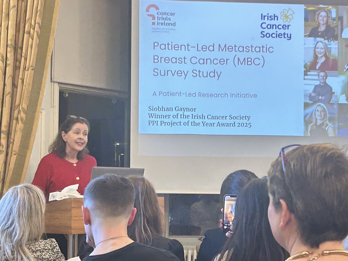 Seamus O’Reilly MD PhD (@seamusoreilly18) on Twitter photo Standing ovation tonight <a href="/IrishCancerSoc/">Irish Cancer Society</a> award for the inspiring patient advocate <a href="/SiobhanGaynor/">Siobhan Gaynor</a> for her <a href="/cancertrials_ie/">CancerTrialsIreland 🌈</a> project which will move the dial for ☘️ patients living with cancer . 🙏to patients who contributed so selflessly to this project Standing ovation tonight <a href="/IrishCancerSoc/">Irish Cancer Society</a> award for the inspiring patient advocate <a href="/SiobhanGaynor/">Siobhan Gaynor</a> for her <a href="/cancertrials_ie/">CancerTrialsIreland 🌈</a> project which will move the dial for ☘️ patients living with cancer . 🙏to patients who contributed so selflessly to this project