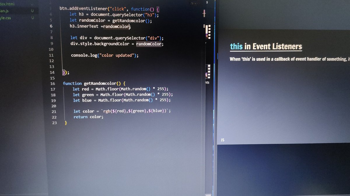 Dev Journey: Mastering DOM Events &amp; Event Listeners in JavaScript** 🚀  

#Day27 of my development journey, and I’ve been diving deep into **DOM Events** and **Event Listeners** in JavaScript!  

✅ Learned how events work in the browser  
✅ Explored different event types .