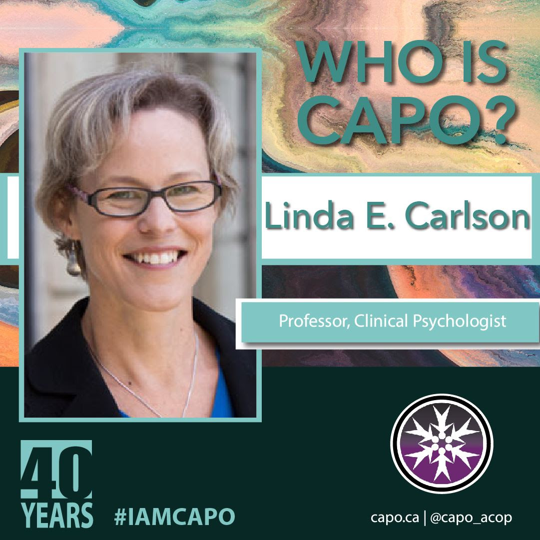 Who is CAPO?

Meet Linda E. Carlson

"My most meaningful CAPO experience was the first time I attended, in 1998, in Thunder Bay."  Read more here capo.ca/news/capo
#IAMCAPO