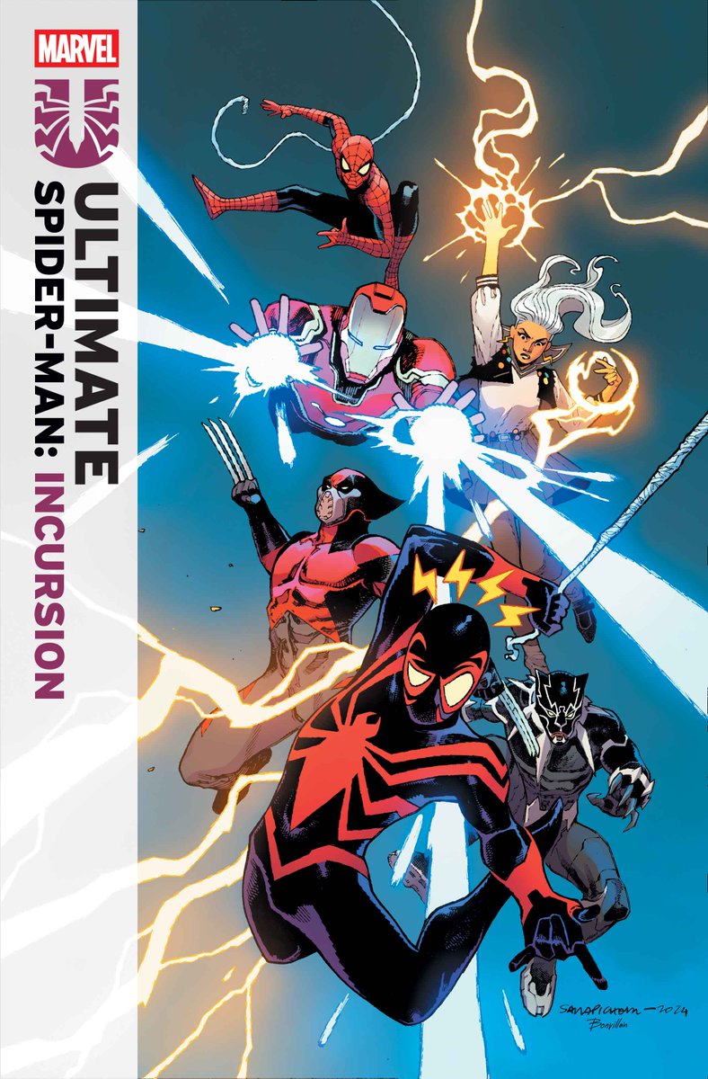 Marvel Comics (@marvelcomicshq) on Twitter photo Miles Morales enters the new Ultimate Universe in 'Ultimate Spider-Man: Incursion,' a five-issue limited #MarvelComics series by <a href="/DenizCamp/">Deniz Camp</a>, Cody Ziglar, and <a href="/scharf_jonas/">Jonas Scharf</a>, coming this May.
Scroll to learn more 🧵
🎨: Sara Pichelli Miles Morales enters the new Ultimate Universe in 'Ultimate Spider-Man: Incursion,' a five-issue limited #MarvelComics series by <a href="/DenizCamp/">Deniz Camp</a>, Cody Ziglar, and <a href="/scharf_jonas/">Jonas Scharf</a>, coming this May.
Scroll to learn more 🧵
🎨: Sara Pichelli