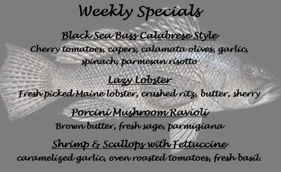 Brookside_Inn's tweet photo. Weekly Specials at The Brookside Inn
#brooksideinnrestaurant #blackseabass #lazylobster #shrimpandscallops
#brooksideinn1954.com https://t.co/w0OP1zG8sV