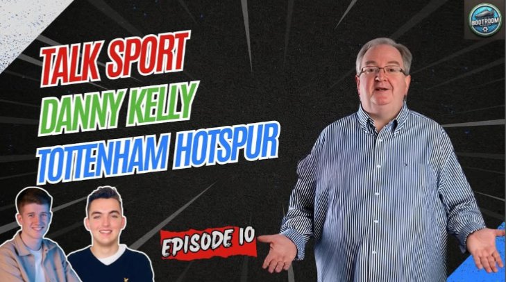 🚨| This week on The Bootroom Podcast, Jamie and Harry are joined by TalkSport icon Danny Kelly, to discuss topics such as the wonderful career of Danny, to all things Tottenham Hotspur! ⚽🎙️ 

#thebootroompodcast  #tottenhamhotspurfc #football #PremierLeague