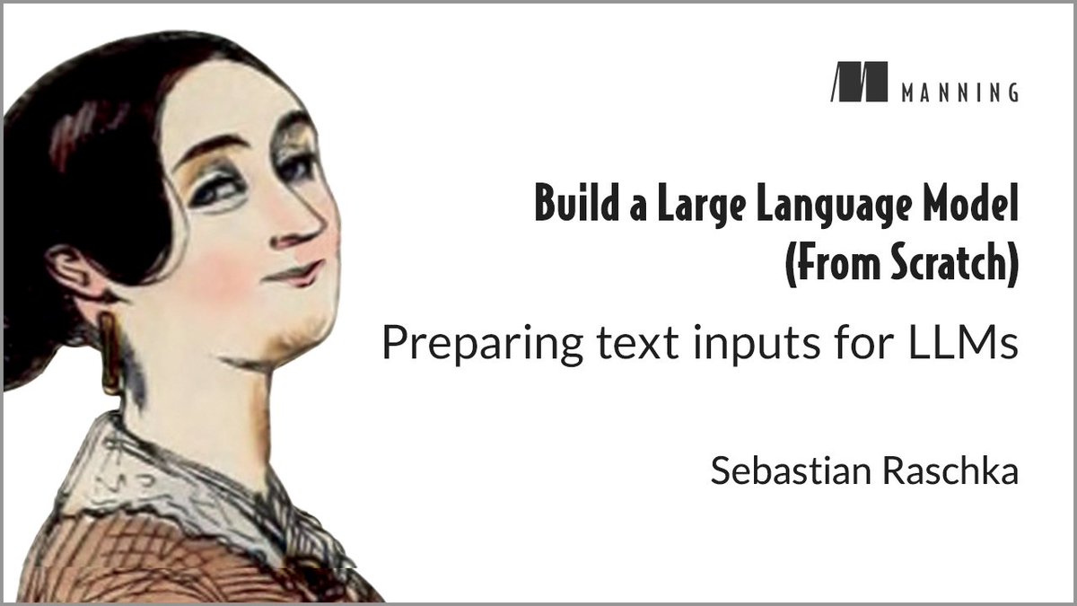ManningBooks's tweet image. 📹 Ready for Chapter 2? 📹
Check out the video below for a sneak peek inside chapter 2 of Build a Large Language Model (From Scratch) by @rasbt: mng.bz/1XyX
#LLMs #TextData #AI