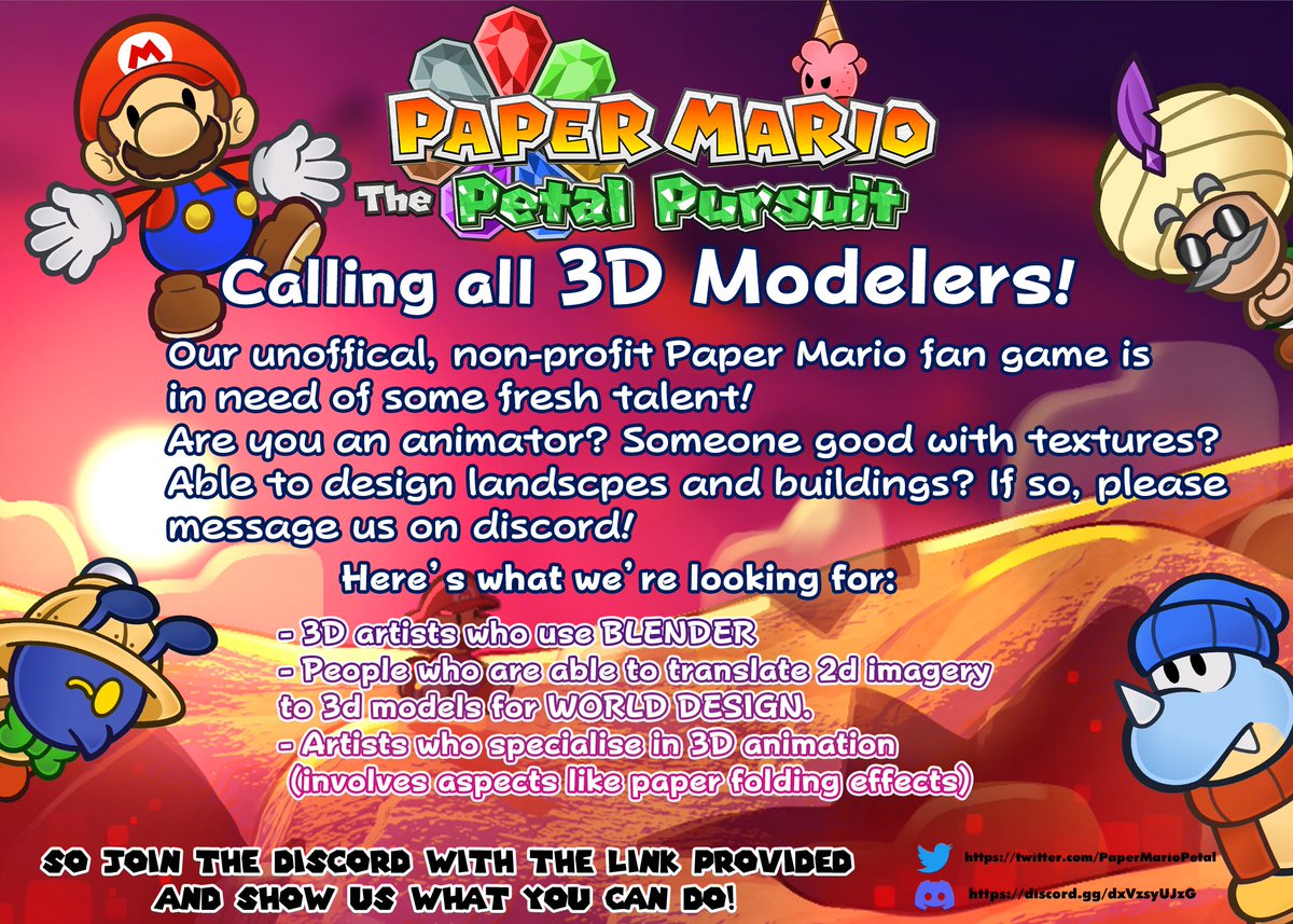 Paper Mario The Petal Pursuit tweet media