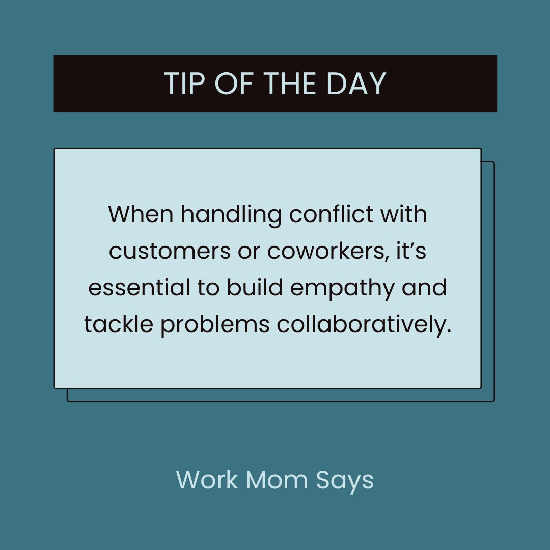 Work Mom Says "Don't be an idiot!" tweet media