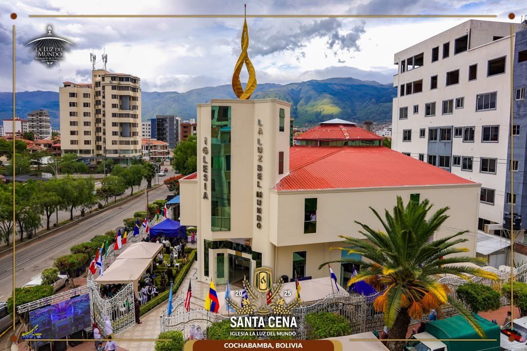 iglesialldm's tweet photo. BOLIVIA, TU TIEMPO LLEGÓ ¡CELEBRAN LA SANTA CENA DEL SEÑOR!

Este 16 de febrero de 2025, congregaciones de La Luz del Mundo celebraron en Cochabamba la Santa Cena del Señor Jesucristo. https://t.co/6GArW76LRf