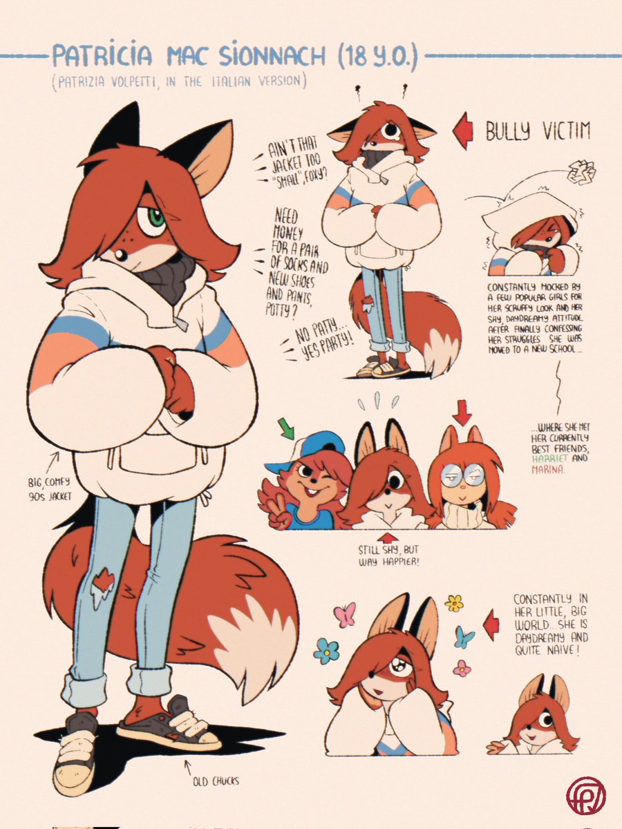 F0XnR0LL's tweet photo. Patty, when she was a 18 old scruffy, daydreamy, shy... bullied fox! ;v; https://t.co/oJGdmbxaLf