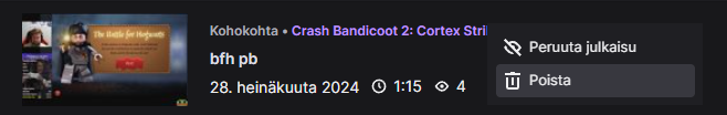 Alaaaapo's tweet image. Biggest piece of speedrun history about to be lost THANK YOU TWITCH!!!!!!!!! LOVE YOU BUDDY AHAW.......................