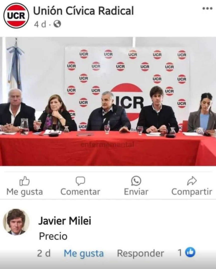 El Tirano Restaurador tweet media