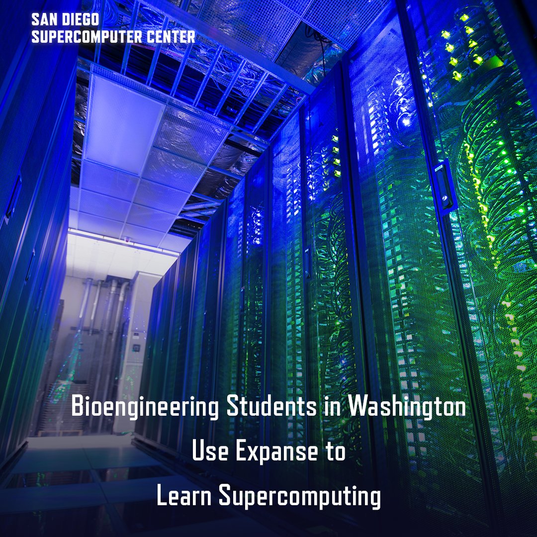 San Diego Supercomputer Center (@sdsc_ucsd) on Twitter photo Professor Valerie Daggett in the Department of Bioengineering at <a href="/UW/">University of Washington</a>’s School of Medicine and College of Engineering has been using U.S. National Science Foundation allocations on Expanse to teach a computational protein design course to both undergraduate and graduate students. Professor Valerie Daggett in the Department of Bioengineering at <a href="/UW/">University of Washington</a>’s School of Medicine and College of Engineering has been using U.S. National Science Foundation allocations on Expanse to teach a computational protein design course to both undergraduate and graduate students.