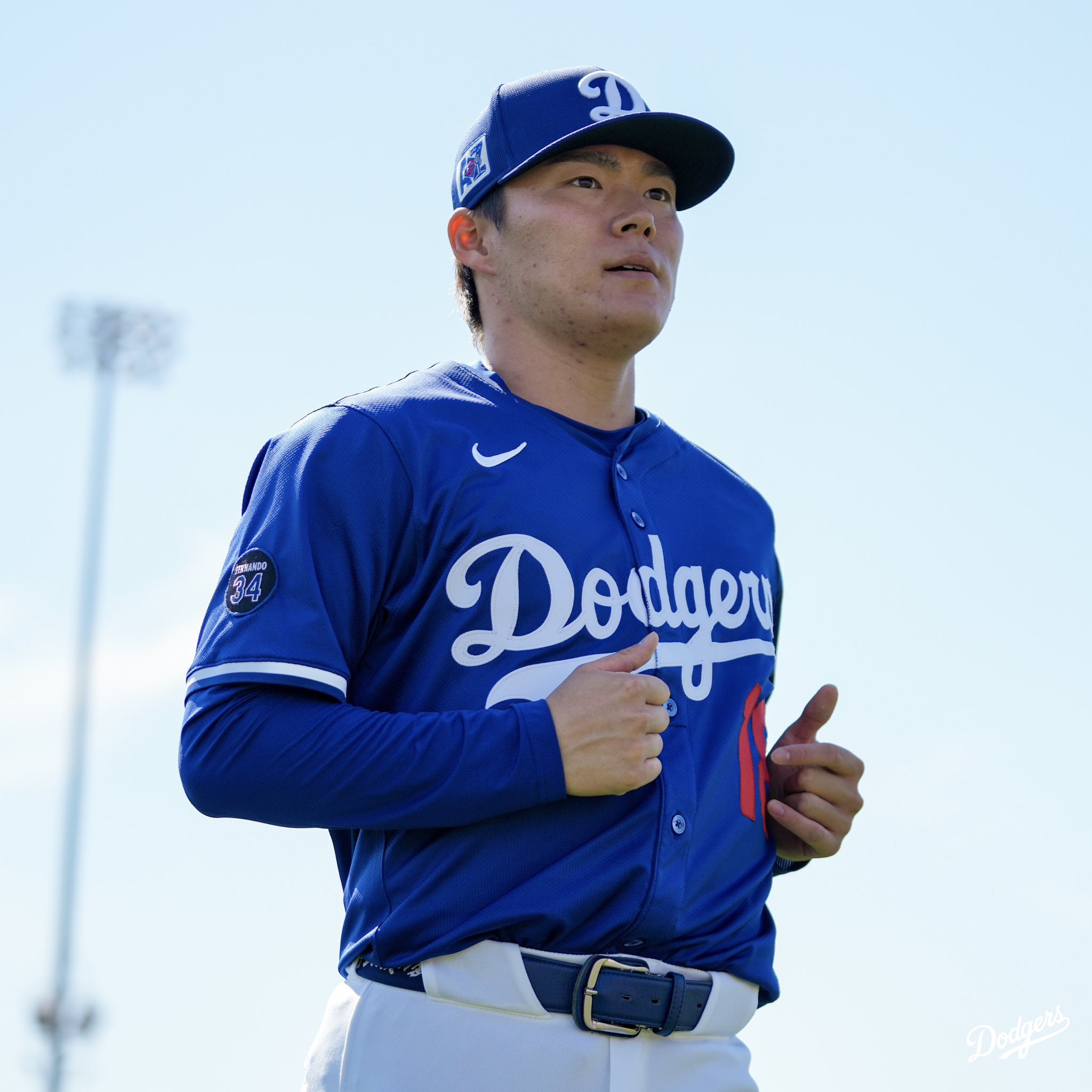 野茂英雄　Los Angels Dodgers MITCHELL&NESS / 