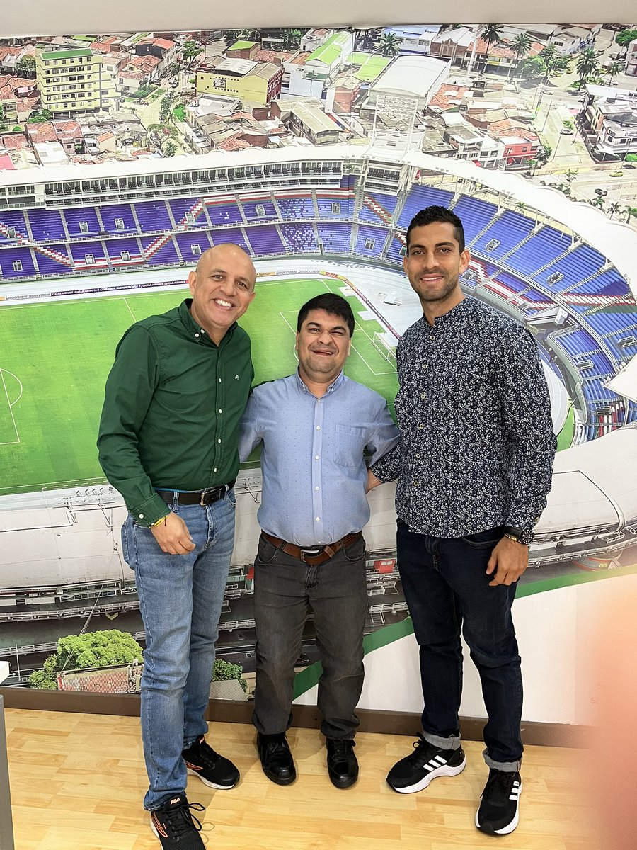 JeffersonCossi2's tweet photo. En reunión en la Secretaría del deporte de Cali, con @Jeison_HeroeCNN y @ALEXCAMINA https://t.co/c2Atjb9Jm6