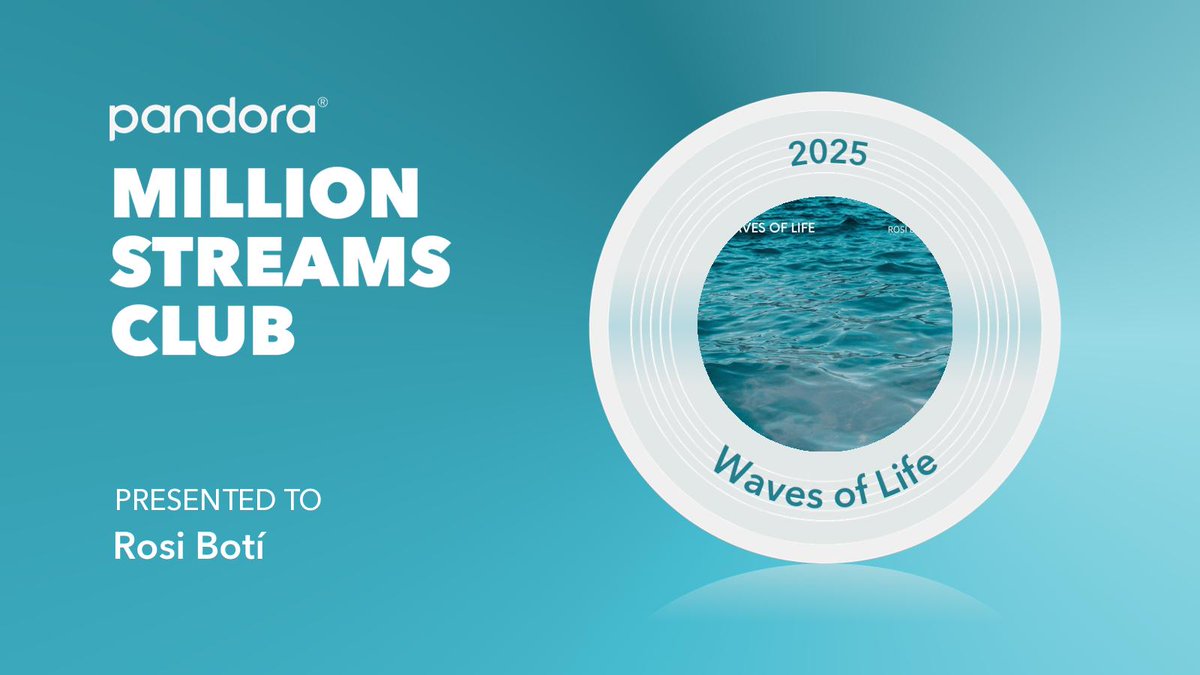 Very happy to have reached 1 million streams on Pandora. Thank you very much for the support from the Pandora AMP team, which is enormous. Thank you so much <a href="/pandoramusic/">Pandora</a>

pandora.app.link/f0lzJ4Dh9Qb

#relaxingmusic #pianocomposer #pianomusic #calmmusic