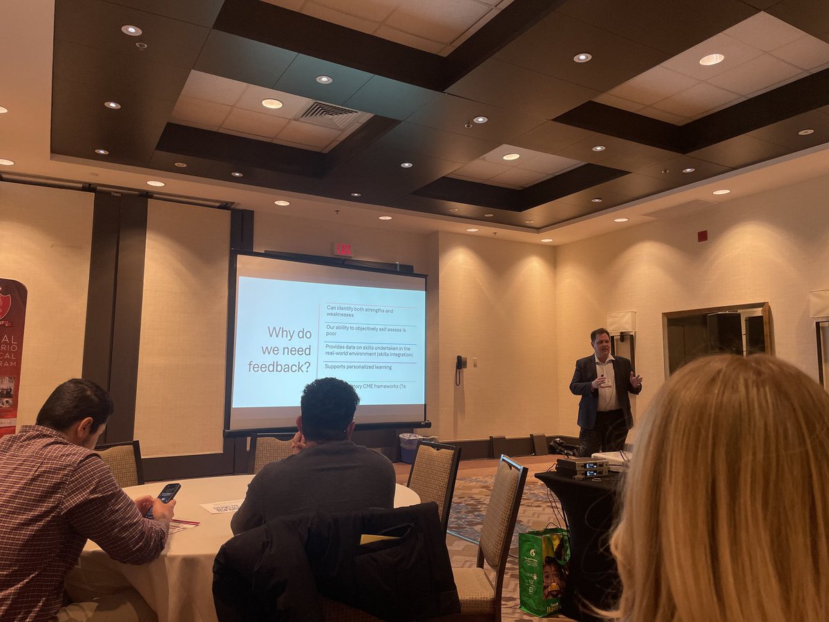 RuralONMedProg-ROMP (@romponline) on Twitter photo Dr <a href="/aaronjohnston/">Aaron Johnston</a> talking about how Receiving Feedback can supercharge your #meded learning. #ROMPretreat Dr <a href="/aaronjohnston/">Aaron Johnston</a> talking about how Receiving Feedback can supercharge your #meded learning. #ROMPretreat