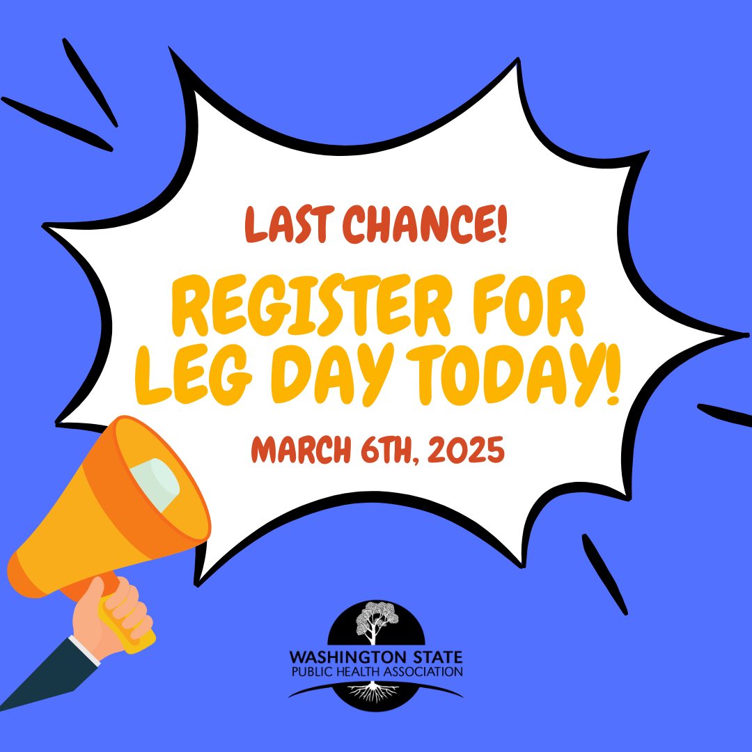 Today is the last day to register for Public Health Legislative Education Day happening March 6th!

wspha.org/information-re…