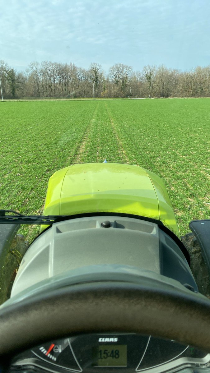 Apport de sulfo sur les cultures d’hiver ça se réveille tranquillement