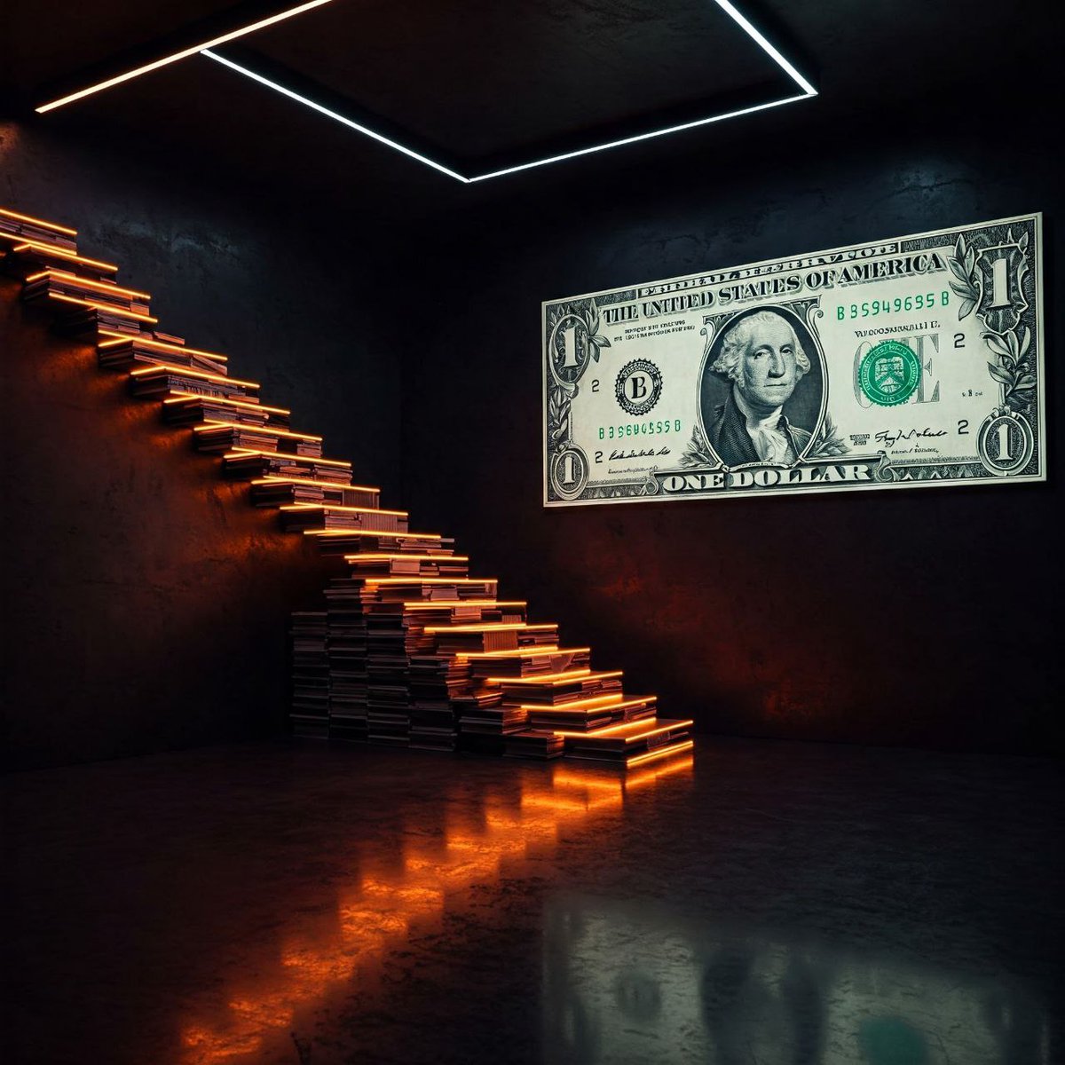 Don't just stare at the dollar, make it work for you! #1dollar is your ticket to a brighter financial future