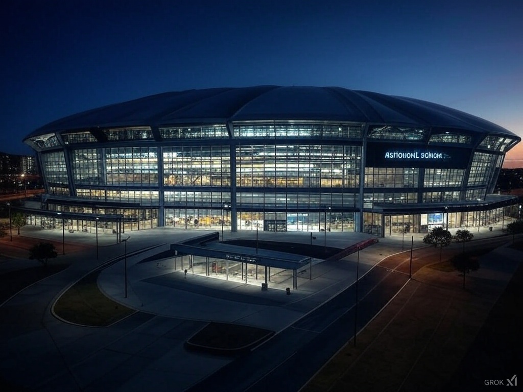 Used Grok to create new stadiums for the Houston Texans. #Texans  #htx #astroworld